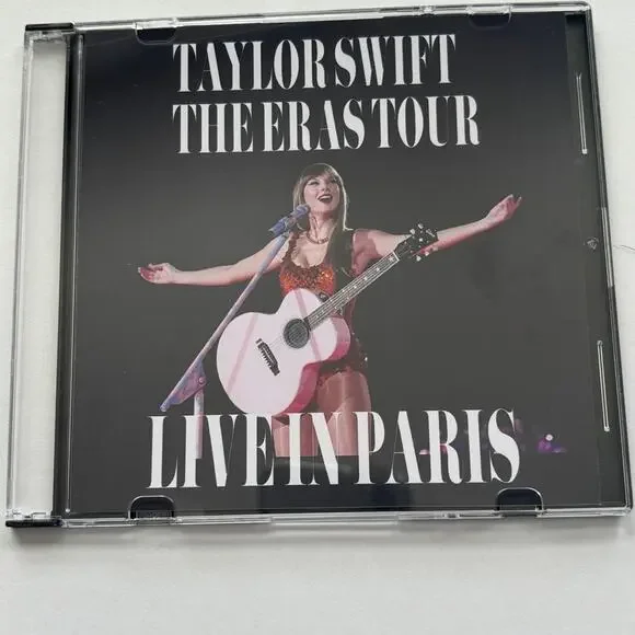 Taylor Swift The Eras Tour Live in Paris Surprise Song CD - Picture 2 of 4